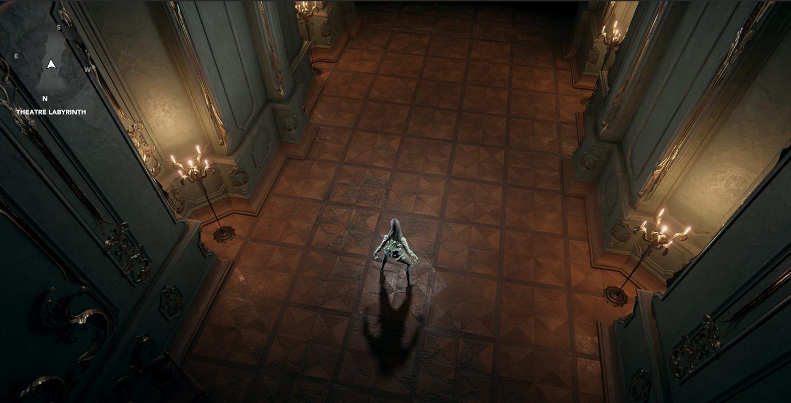 Arkheron corridor with depth created through lighting and trim