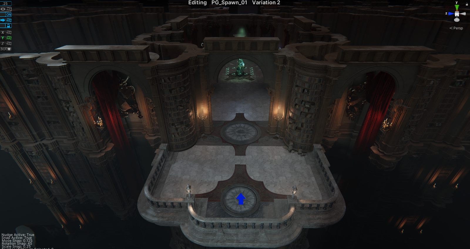 Arkheron tile layout and complexity test in editor