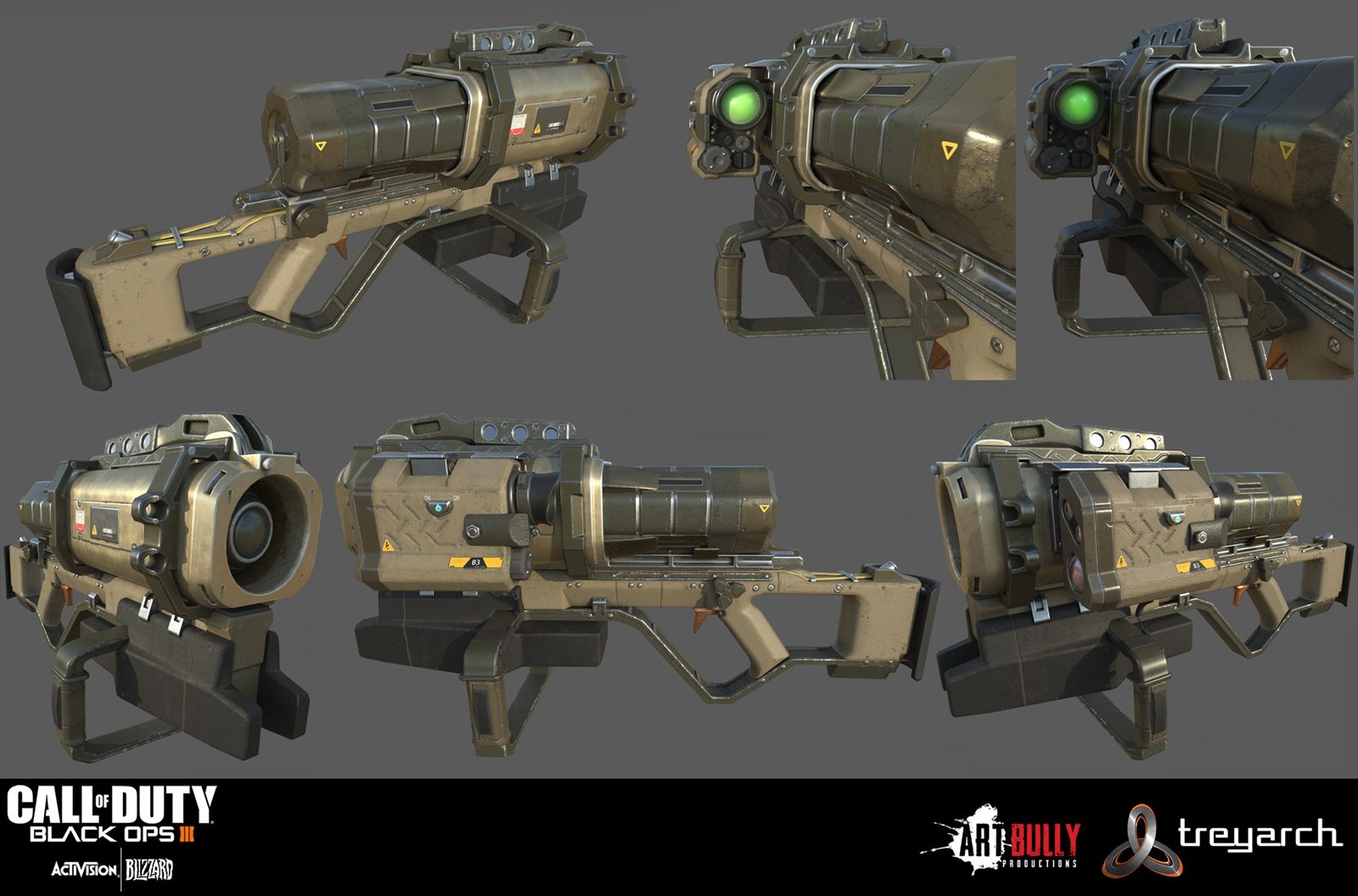 Call of Duty Black Ops III EMP launcher weapon