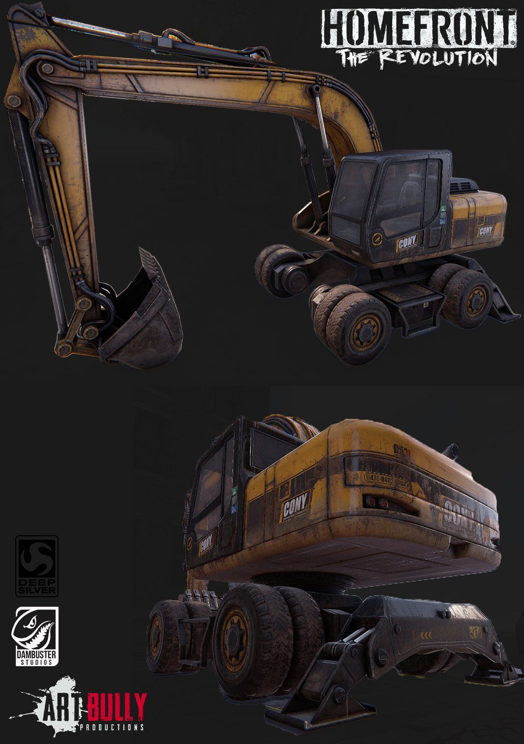 Homefront: The Revolution construction digger