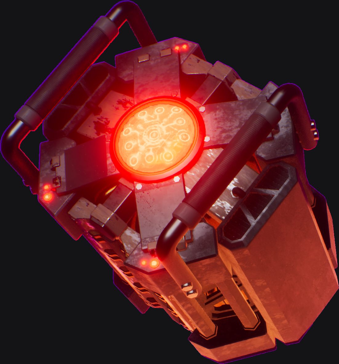 INFESTSTATION Crimson Drive Core objective prop