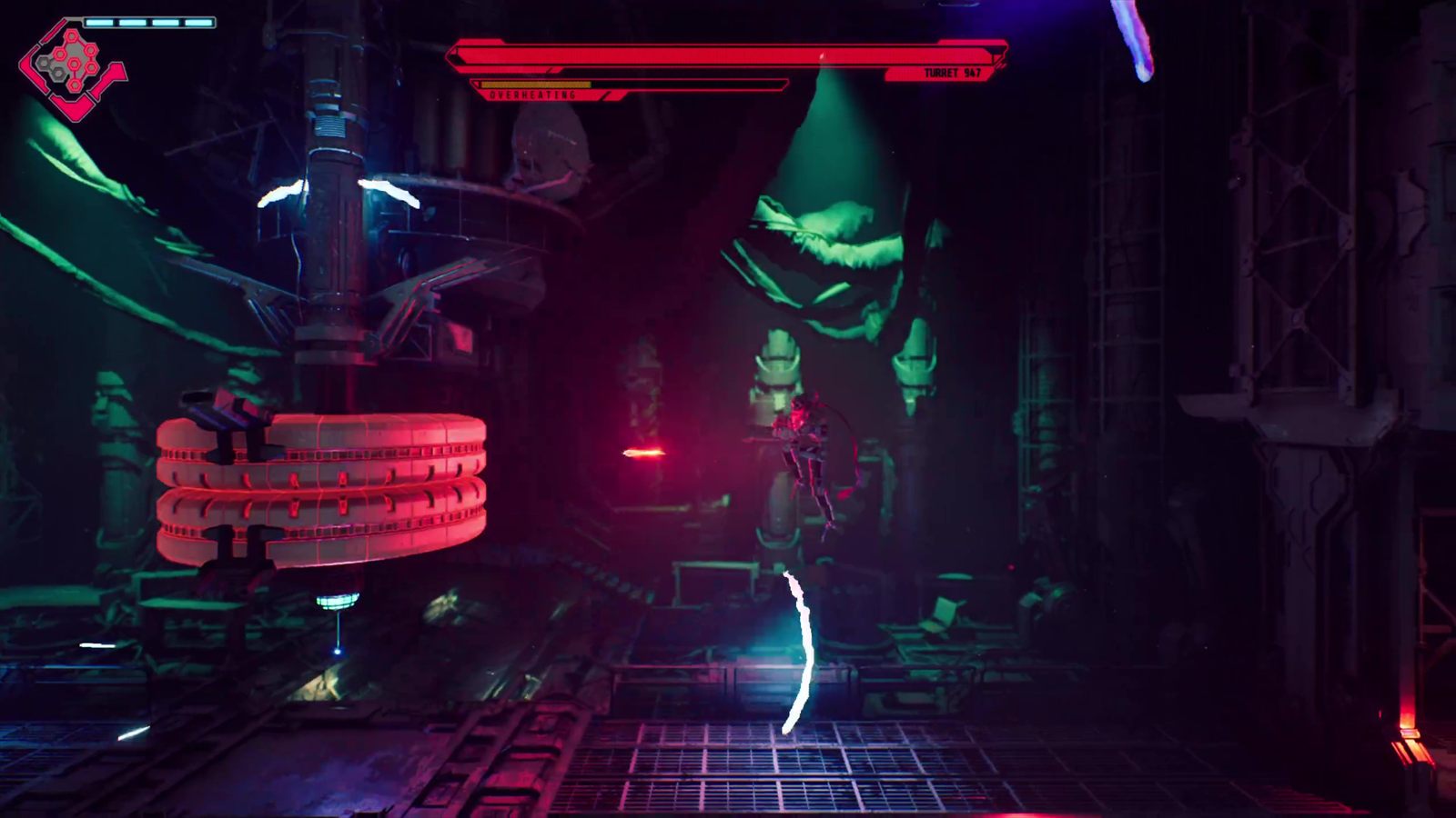 Rebel Core boss fight mid-phase