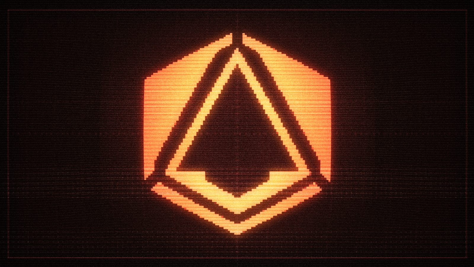 Omicronix logo on a CRT screen